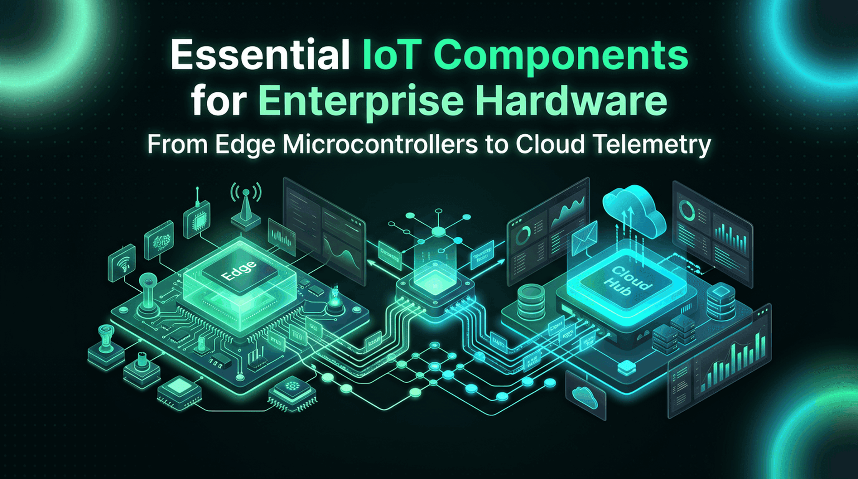 Essential IoT Components for Enterprise Hardware: From Edge Microcontrollers to Cloud Telemetry